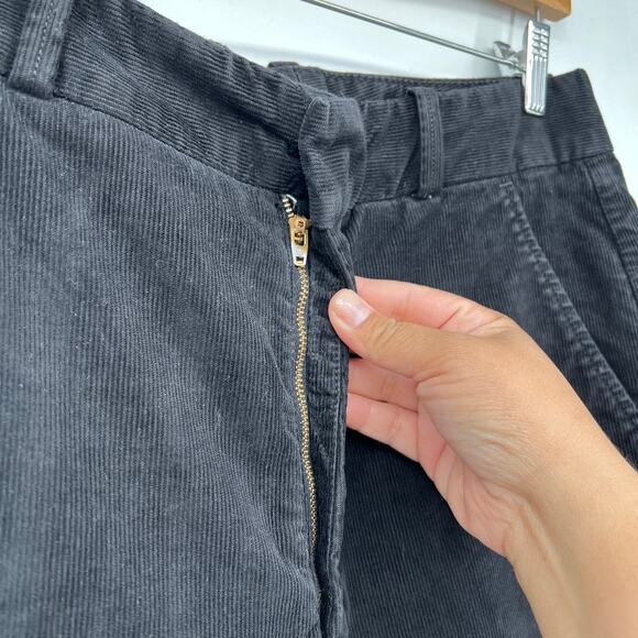 AG Adriano Goldschmied Elvie High Waist Crop Corduroy Trousers Women's 30 - Picture 7 of 14